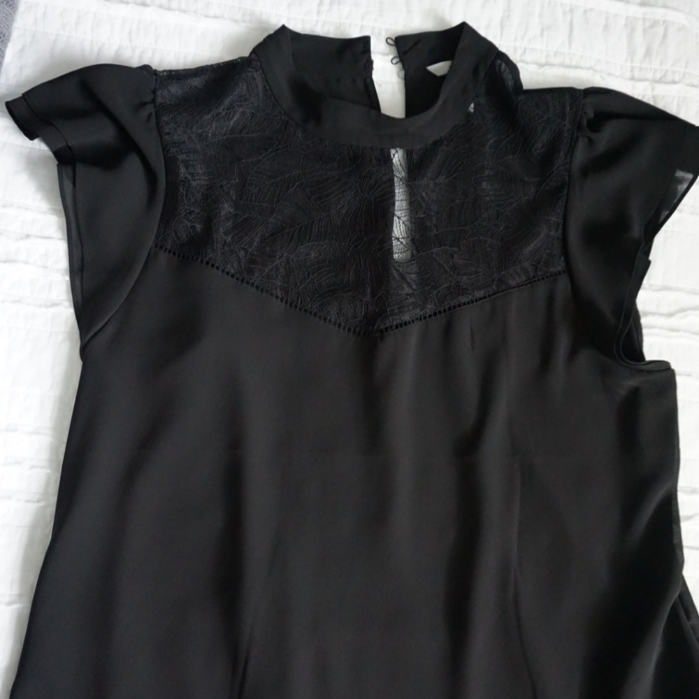 H n M Sheer blouse